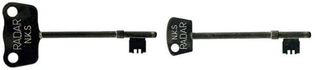 Steel Radar Key Company NKS Keys